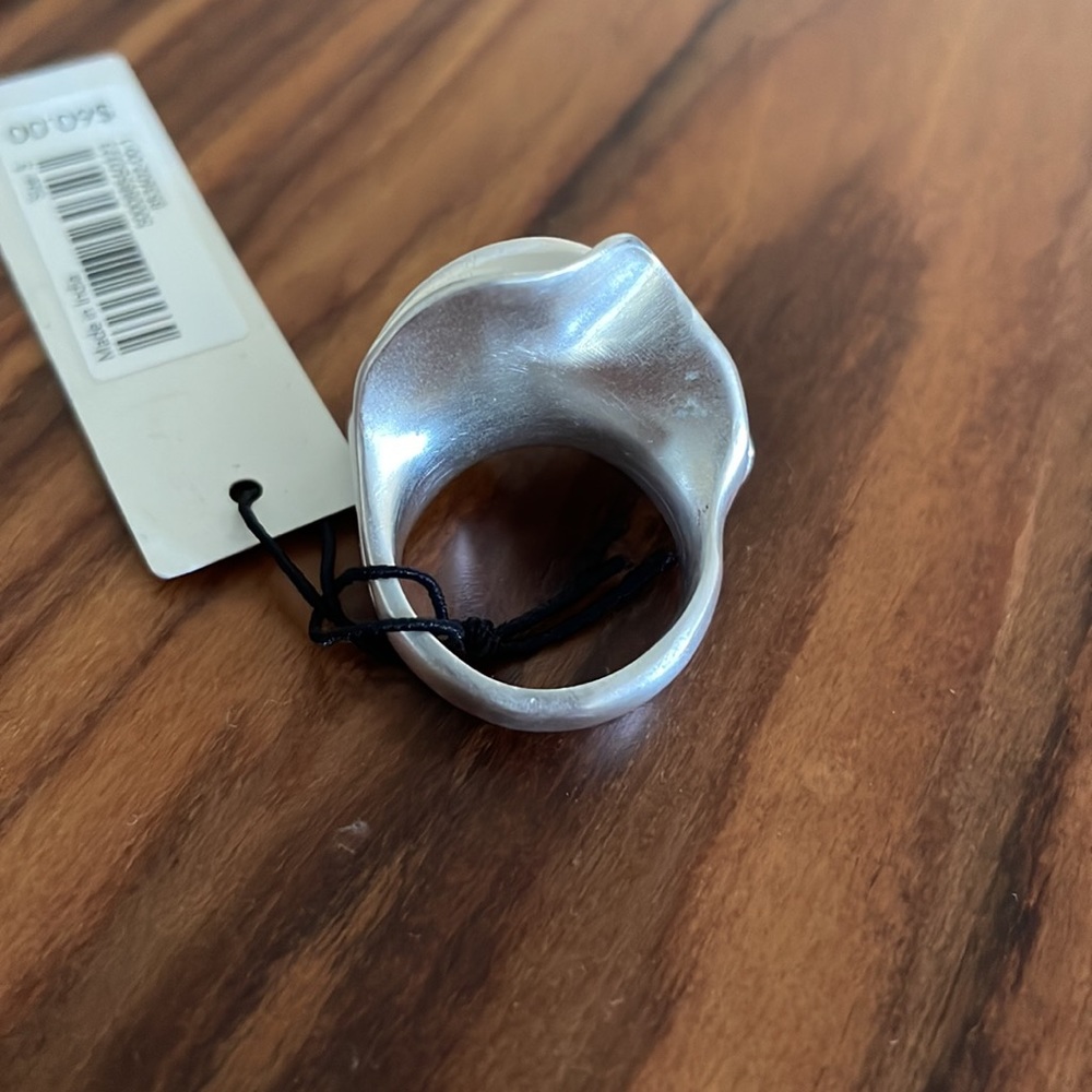 Waves Ring | Aureus + Argent - Picture 4 of 4